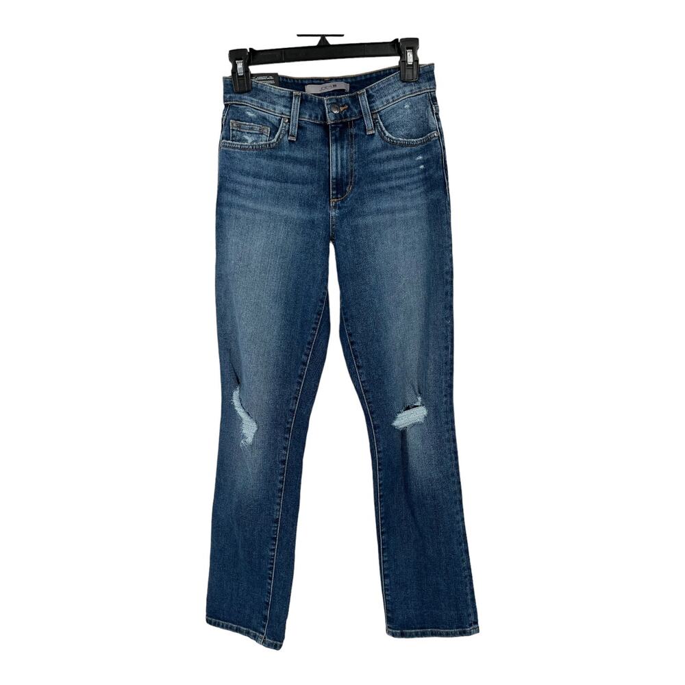 Joe's Jeans Niki boyfriend distressed straight leg blue size 24